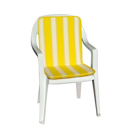 CUSCINO SCHIENALE BASSO DOUBLE RIGATO ANTRACITE