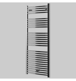 TERMOARREDO SCALDA SALVIETTE MOD. SAN REMO CROMATO CURVO - H 1420 L 450