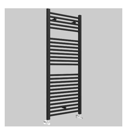 TERMOARREDO SCALDASALVIETTE SANREMO NERO OPACO - H.803xL.500 Int.450