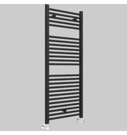 TERMOARREDO SCALDASALVIETTE SANREMO NERO OPACO - H.1420xL.500 Int.450