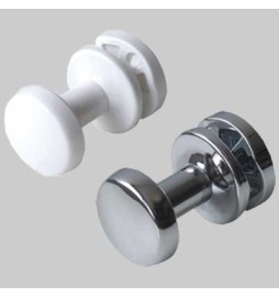 COPPIA Appendiabito dm 30 per scaldasalviette - Bianco