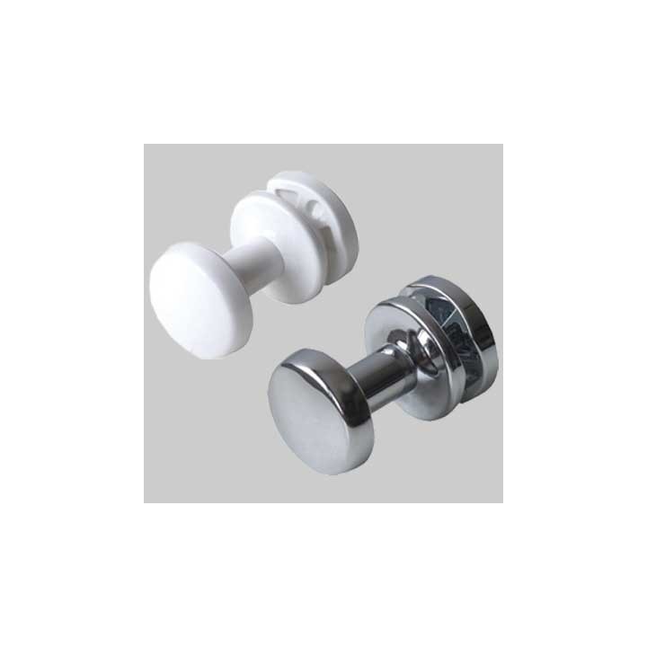COPPIA Appendiabito dm 30 per scaldasalviette - Bianco