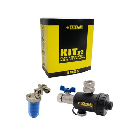 KIT MAGBLACK 2 FILTRO DEFANGATORE E DOSATORE DI POLIFOSFATI -