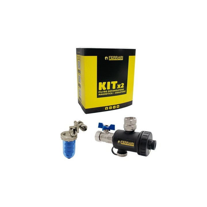 KIT MAGBLACK 2 FILTRO DEFANGATORE E DOSATORE DI POLIFOSFATI -