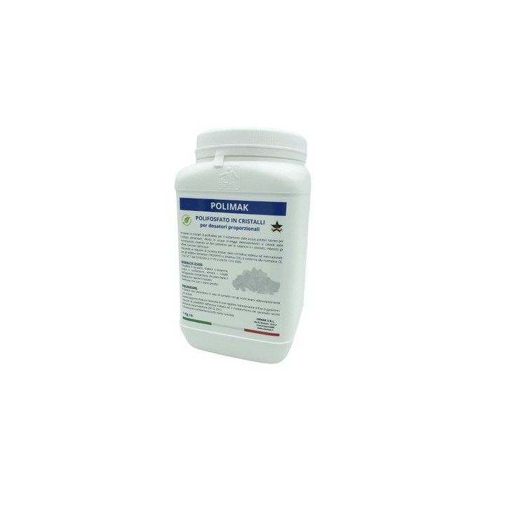 CRISTALLI DI POLIFOSFATO BARATTOLO 1KG 1 kg