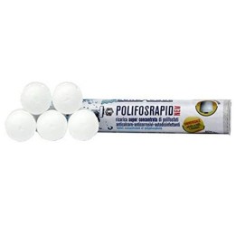 5 PZ CARTUCCE POLIFOSFATO POLIFOSRAPID Diam. 35 x L. 40 mm