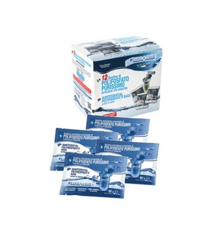 12 PZ BUSTINE MONODOSE DI POLIFOSFATO 80 GR X12 80 gr. x 12