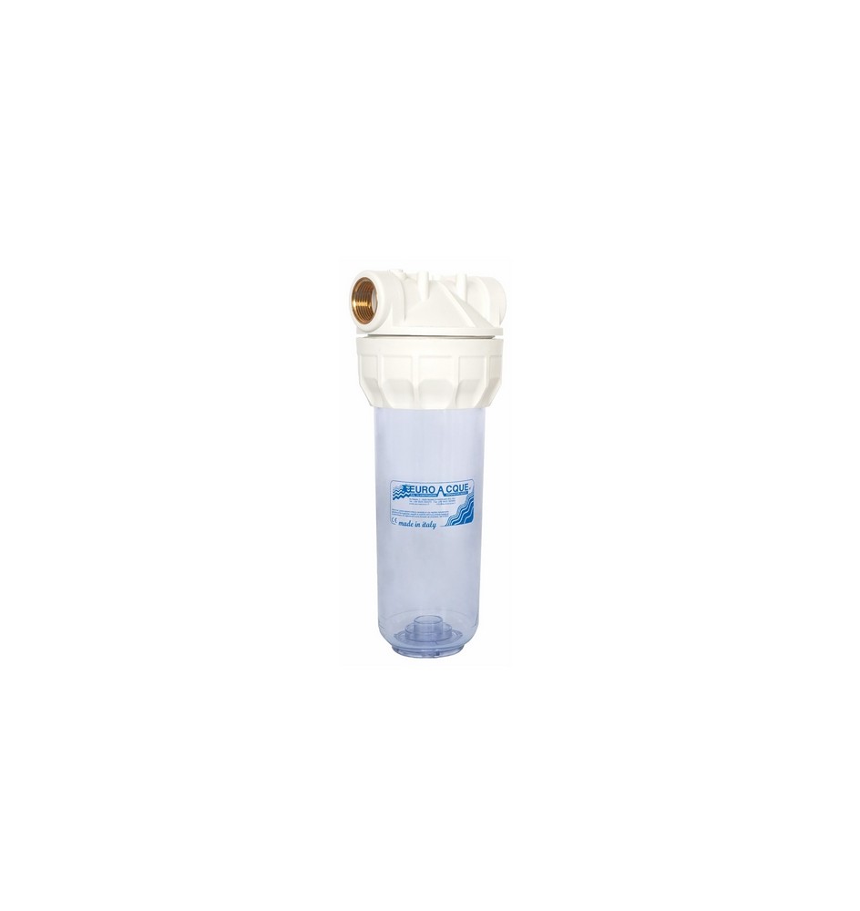 FILTRO PER ACQUA IN PLASTICA 10" - Att. 1"1/4