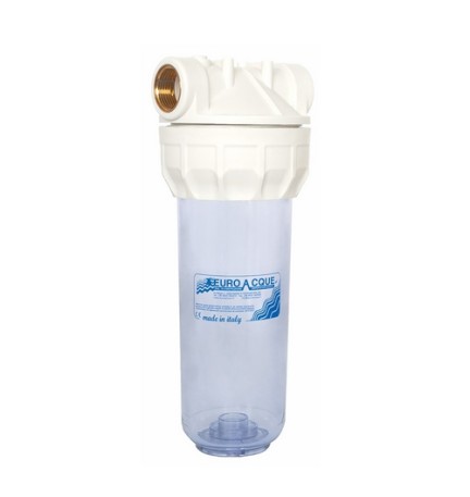 FILTRO PER ACQUA IN PLASTICA 10" - Att. 1"1/4