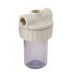 FILTRO IN PLASTICA PER ACQUA 3 VIE 5" - Att. 1/2"F 3p. 3vie