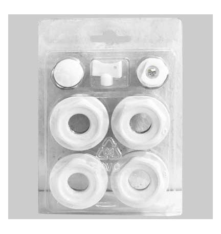 KIT PER RADIATORI COMBY - 1" x 1/2