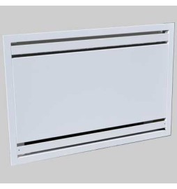 PANNELLO IN LAMIERA BIANCO PER INCASSO - Per VCE 50-60