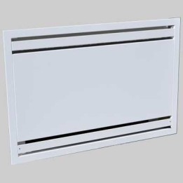 PANNELLO IN LAMIERA BIANCO PER INCASSO - Per VCE 70