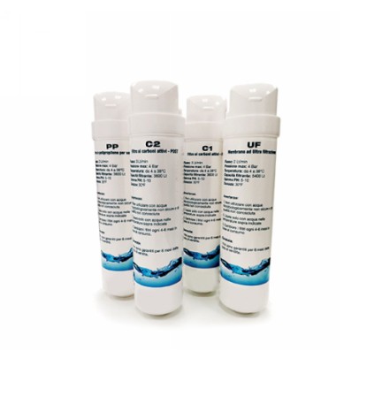KIT COMPLETO 4 CARTUCCE PER SIMPLY ACQUA -