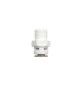 RACCORDO DIRITTO 1/4 MASCHIO PER TUBO 1/4 -