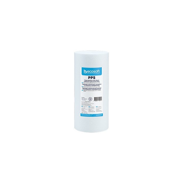 CARTUCCIA FILTRANTE PP 4,5" ECOSOFT H. 10" Micron 5