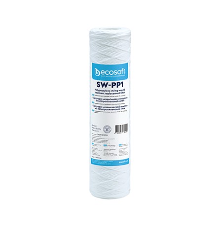 CARTUCCIA FILTRANTE SW-PP 2,5" ECOSOFT H. 10" Micron 20