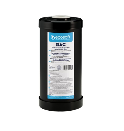 CARTUCCIA FILTRANTE GAC 4,5" ECOSOFT H. 10"