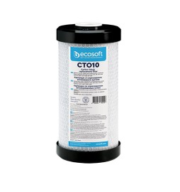 CARTUCCIA FILTRANTE CTO 4,5" ECOSOFT H. 10"