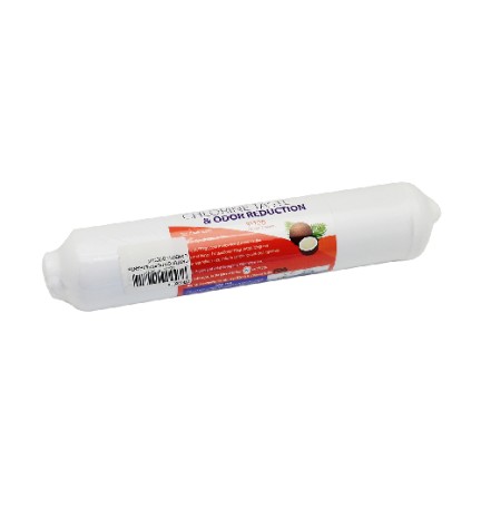 CARTUCCIA POST-FILTRANTE CARBON COCONUT H. 10" attacco ad incastro