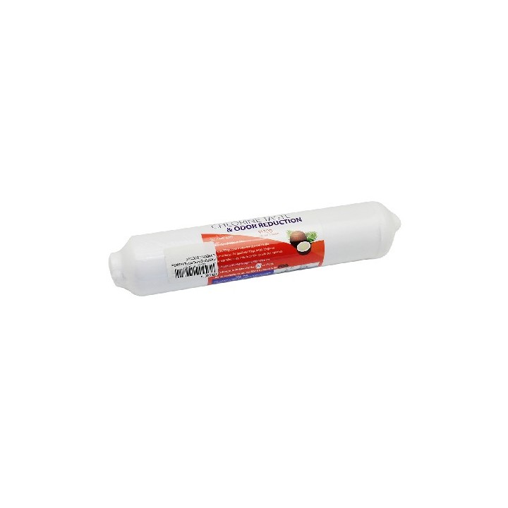 CARTUCCIA POST-FILTRANTE CARBON COCONUT H. 10" attacco ad incastro