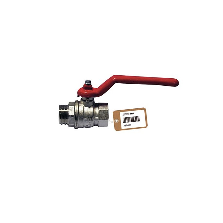 VALVOLA A SFERA MF CON LEVA F-BRICO 3/8" DN 10 PN 64