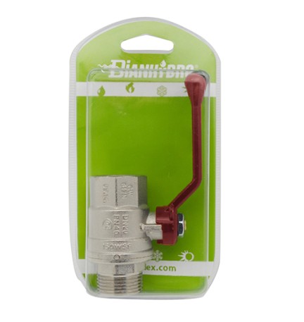VALVOLA A SFERA MF CON LEVA BLISTER 1/2 DN 15 PN 64