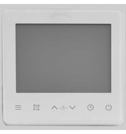 TERMOSTATO CON DISPLAY PER INSTALLAZIONE A BORDO UNITA' - TES FC 3V