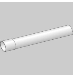 TUBO BICCHIERATO M/F - 1 mt - Ø 35 mm
