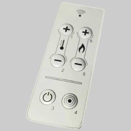 TELECOMANDO PER STUFE ED IDROSTUFE A PELLET - Bianco
