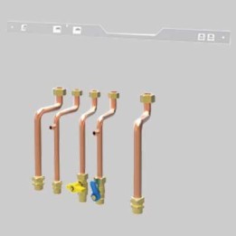 KIT DI INSTALLAZIONE SU INVOLUCRO AD INCASSO - -