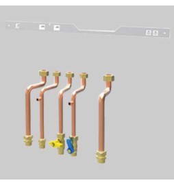 KIT DI INSTALLAZIONE SU INVOLUCRO AD INCASSO - -