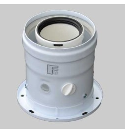 ATTACCO COASSIALE VERTICALE PER TERMINALE - 60/100