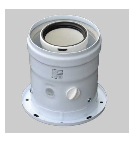 ATTACCO COASSIALE VERTICALE PER TERMINALE - 60/100