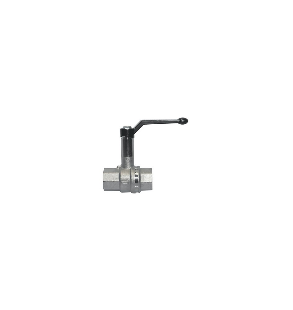 VALVOLA A SFERA FF C/PROLUNGA INTEGRATA E LEVA ALLUMINIO 3/4" DN 20