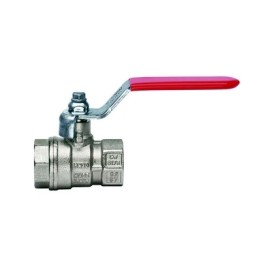 VALVOLA A SFERA FF LEVA PIATTA 3/4" (DN 20) 30 bar/ 435 psi