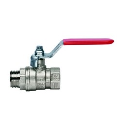 VALVOLA A SFERA MF LEVA PIATTA 1/2" (DN 15) 30 bar / 435 psi
