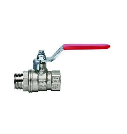 VALVOLA A SFERA MF LEVA PIATTA 1/2" (DN 15) 30 bar / 435 psi