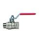 VALVOLA A SFERA MF LEVA PIATTA 1/2" (DN 15) 30 bar / 435 psi