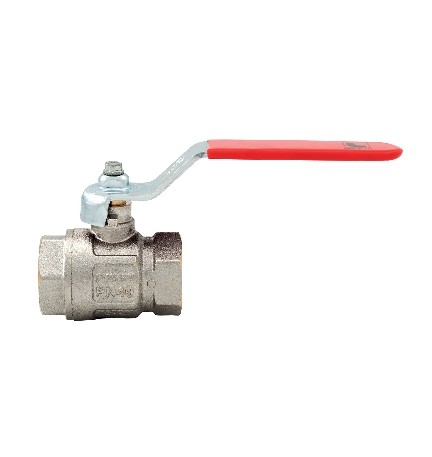 VALVOLA A SFERA IDEAL PASSAGGIO TOTALE LEVA PIATTA 3/8" (DN10) 50 bar / 725 psi
