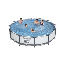 PISCINA STEEL PRO MAX C/TELAIO E POMPA D 366X76 56416