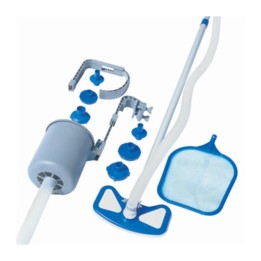 KIT PULIZIA P/PISCINA C/SKIMMER DELUXE 58237