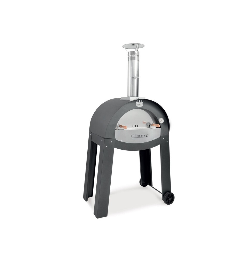FORNO A LEGNA 70X50 CM CLEMY 70 ANTRACITE