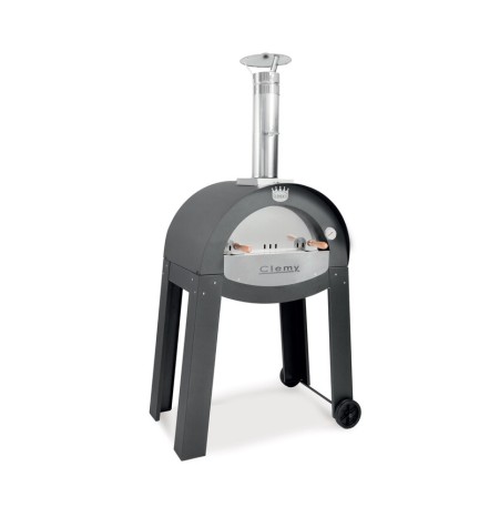 FORNO A LEGNA 70X50 CM CLEMY 70 ANTRACITE