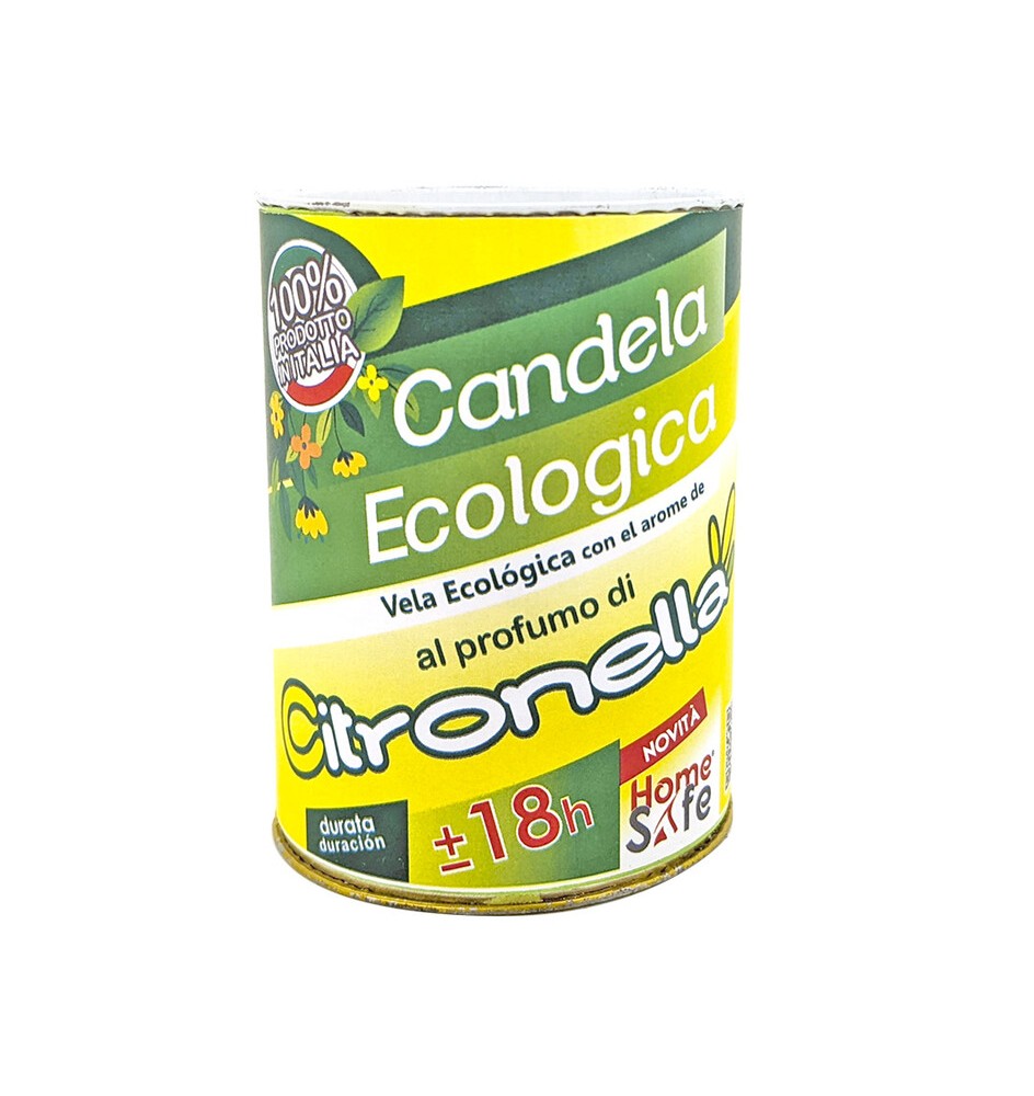 CITRONELLA CANDELA ECO MADE IN ITALY 6X8