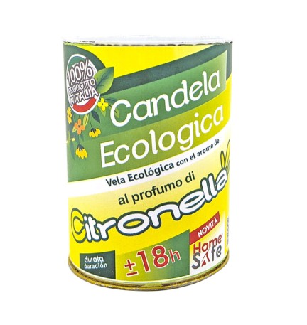 CITRONELLA CANDELA ECO MADE IN ITALY 6X8