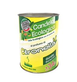CITRONELLA CANDELA ECO MADE IN ITALY 8X10