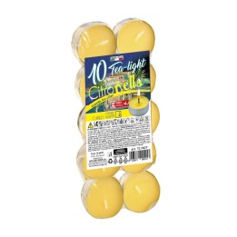 CITRONELLA TEA LIGHT MADE IN ITALY D 3,6X1,7 10 PZ