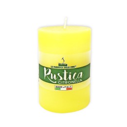 CITRONELLA CANDELA RUSTICA MADE IN ITALY 10X10