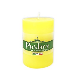 CITRONELLA CANDELA RUSTICA MADE IN ITALY 10X10
